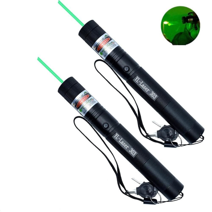 High-Performance Laser Pointer 303 | Powerful Green Beam for Long Distances