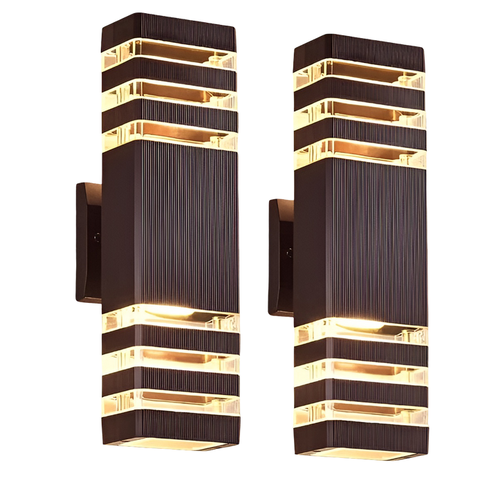 LED outdoor wall light – modern up and down light | Weatherproof