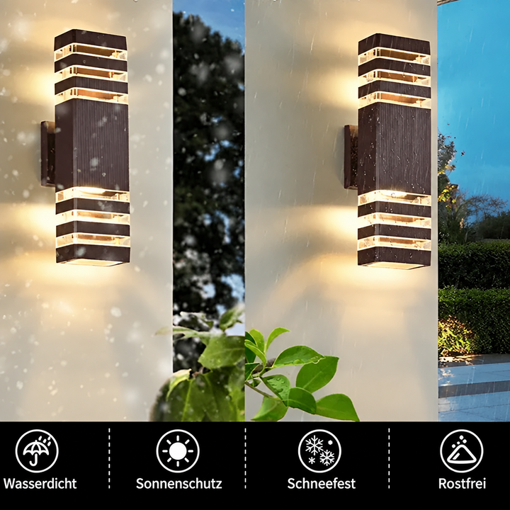 LED outdoor wall light – modern up and down light | Weatherproof