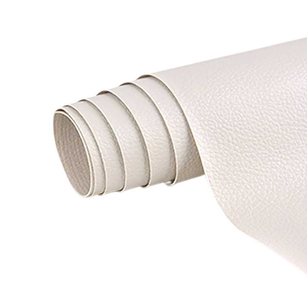 Self-adhesive leather repair patch in several colours