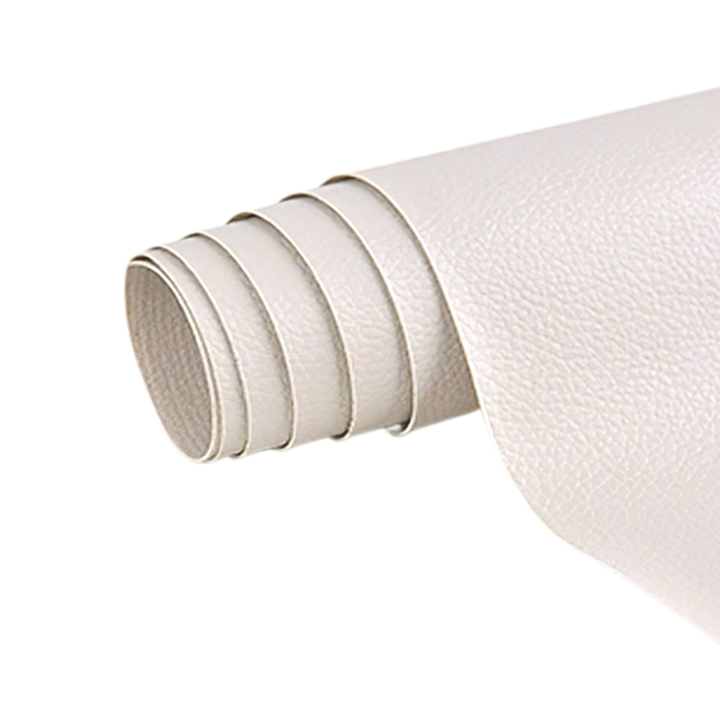 Self-adhesive leather repair patch in several colours