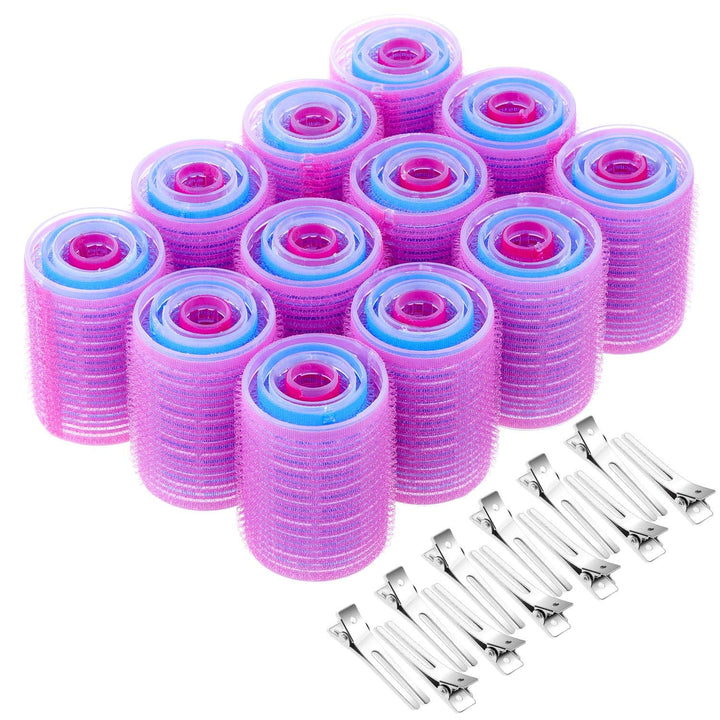 Self-Adhesive Hair Roller Set – Multicoloured Rollers