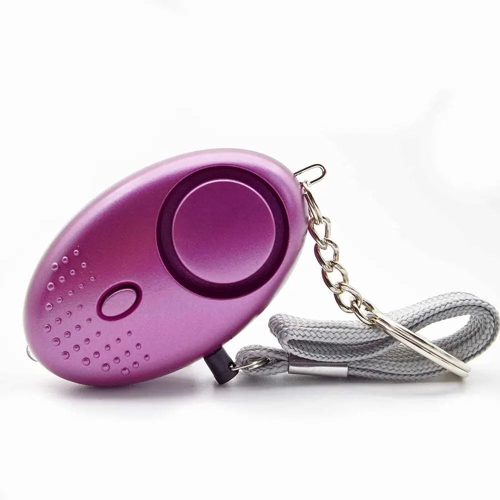 Personal Safety Alarm with LED Light (130 dB) – SafeSound