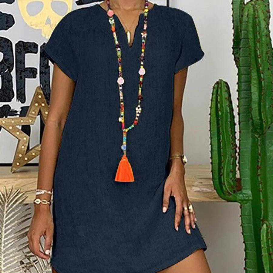 Lightweight Women's Dress - Comfortable Summer Style