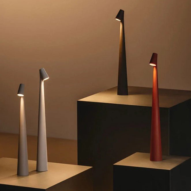 Rechargeable LED Table Lamp – Cordless, Dimmable, Modern Lighting