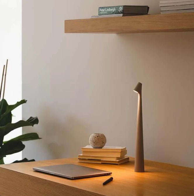 Rechargeable LED Table Lamp – Cordless, Dimmable, Modern Lighting