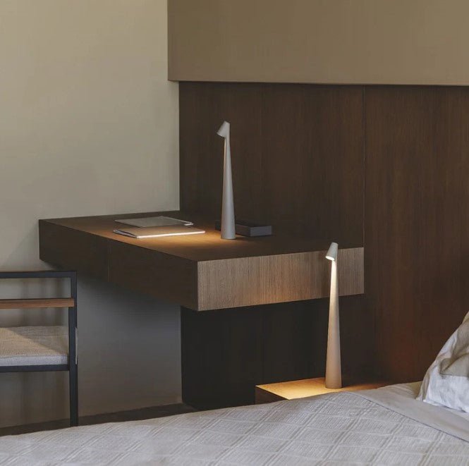 Rechargeable LED Table Lamp – Cordless, Dimmable, Modern Lighting