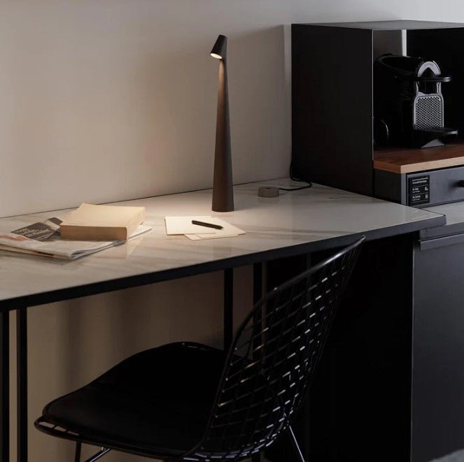 Rechargeable LED Table Lamp – Cordless, Dimmable, Modern Lighting