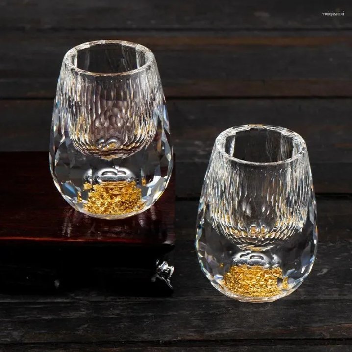 CrystalElegance Shot Glasses - Luxury Crystal Set for Parties