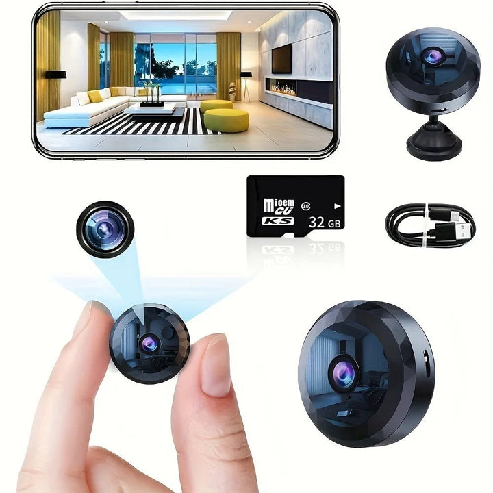 Compact HD WiFi Security Camera
