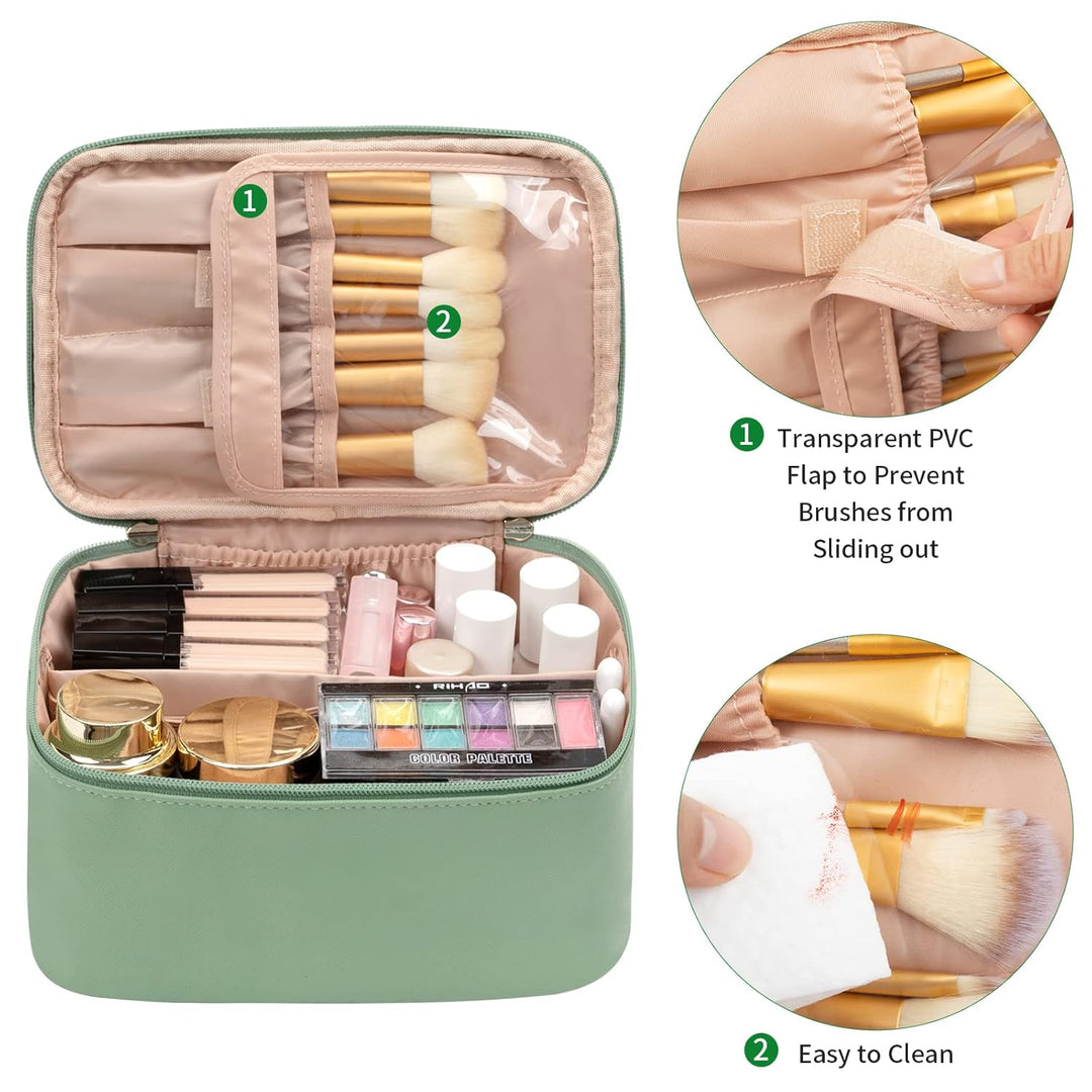 Portable Make-Up Organiser with Dividers