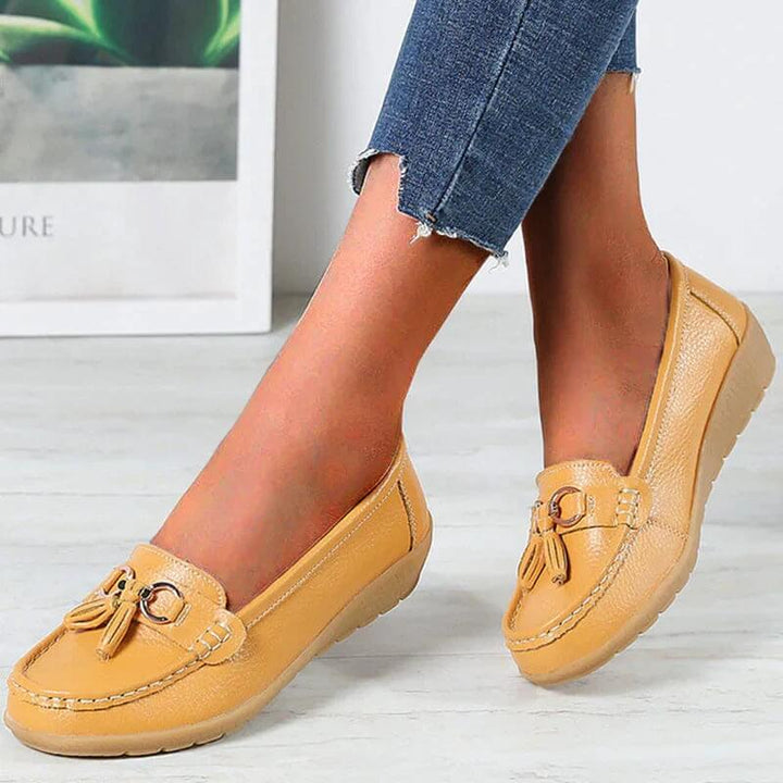 Orthopaedic Leather Loafers – Isabella