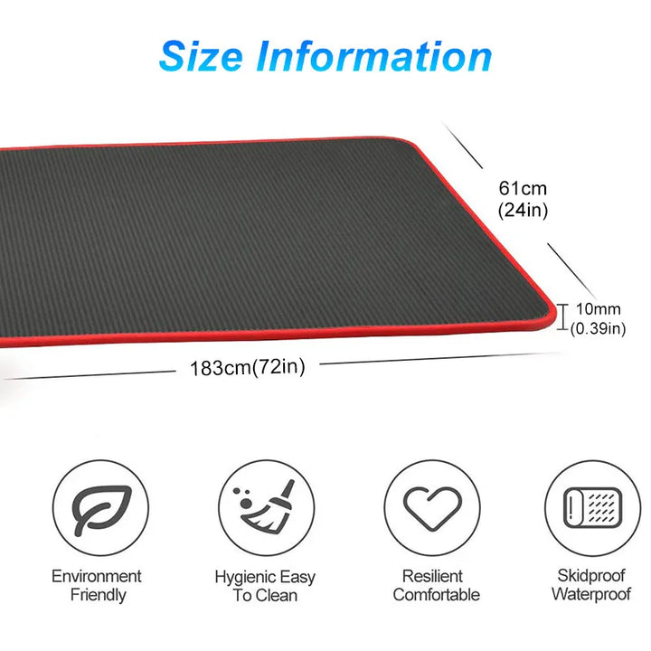 Extra Thick Non-Slip Yoga Mat - FlexiMat