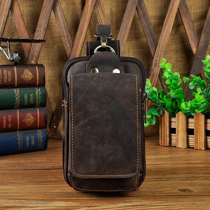 Men's Genuine Leather Waist Bag - Keep Everything Within Reach