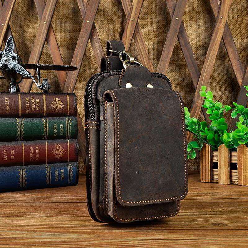 Men's Genuine Leather Waist Bag - Keep Everything Within Reach