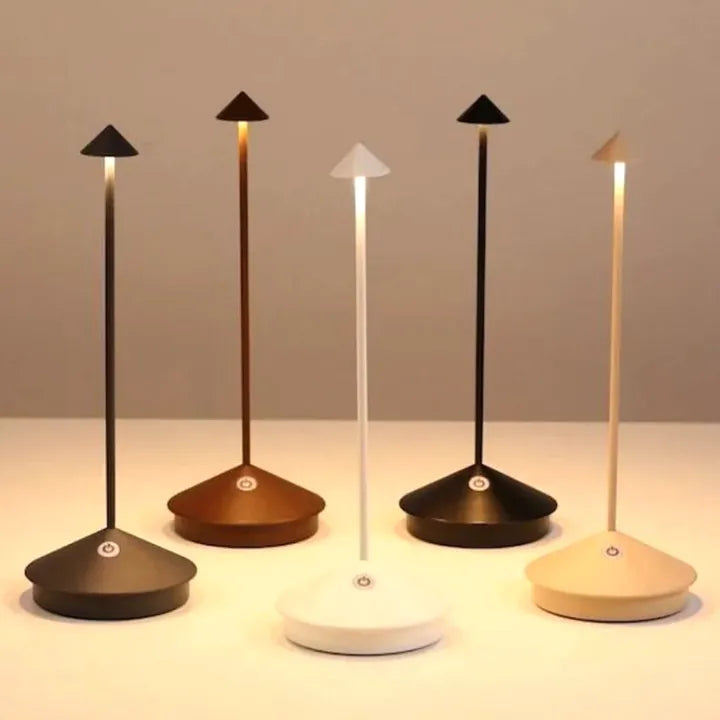Modern Wireless LED Table Lamp - Elegant and Versatile