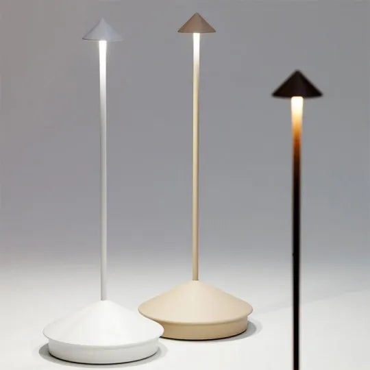 Modern Wireless LED Table Lamp - Elegant and Versatile