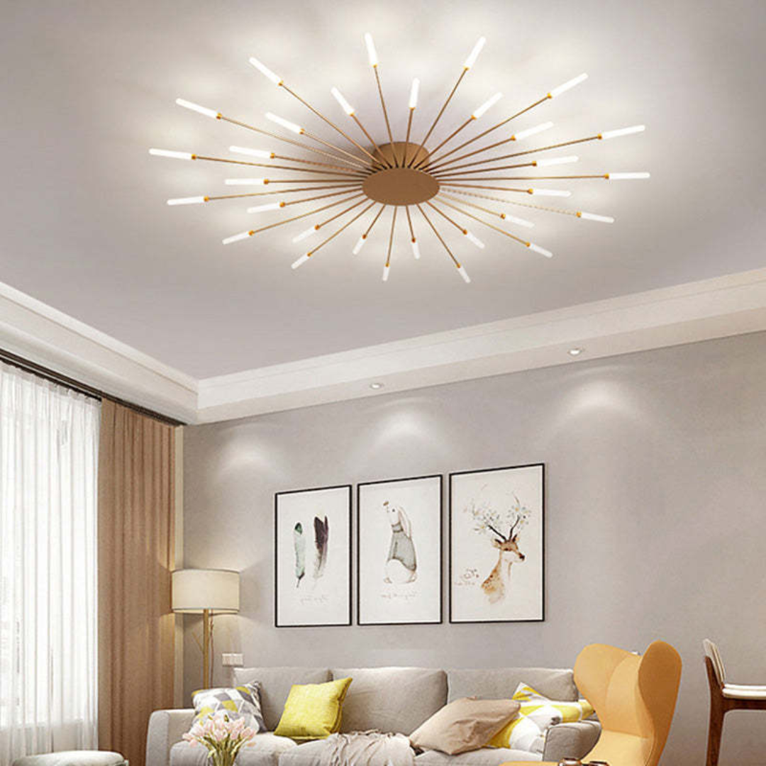 Large Modern LED Ceiling Lamp | LumenMax | Energy Saving