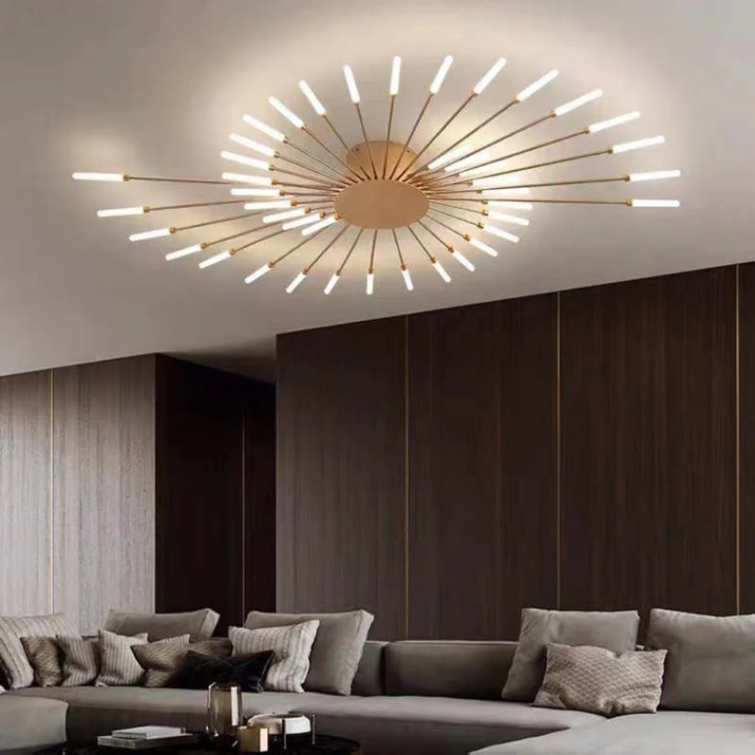 Large Modern LED Ceiling Lamp | LumenMax | Energy Saving