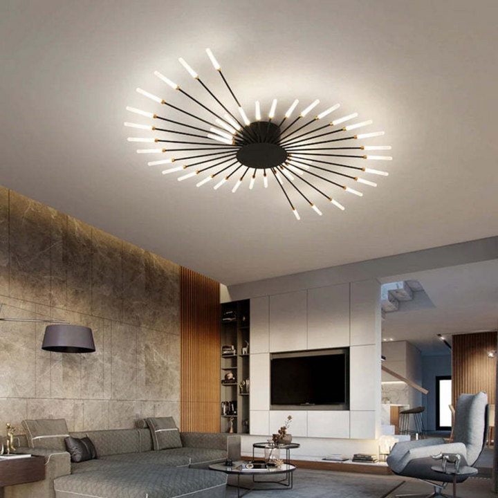 Large Modern LED Ceiling Lamp | LumenMax | Energy Saving