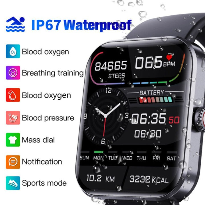 Needle-Free Blood Glucose Monitoring Watch