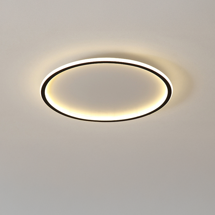 Scandinavian Round Ceiling Light with LED Lighting
