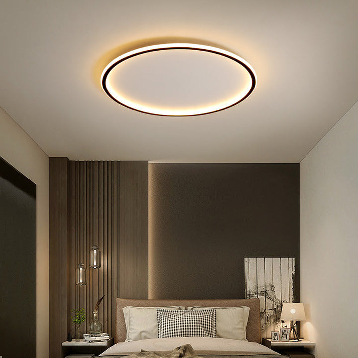 Scandinavian Round Ceiling Light with LED Lighting