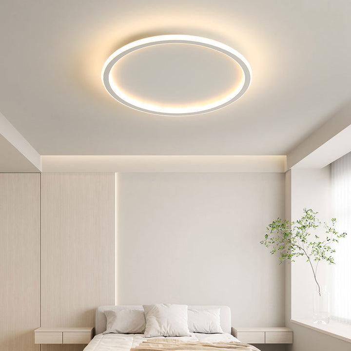 Scandinavian Round Ceiling Light with LED Lighting