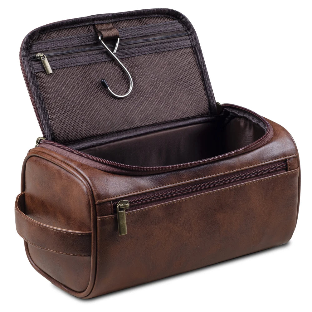 Premium Leather Travel Pouch