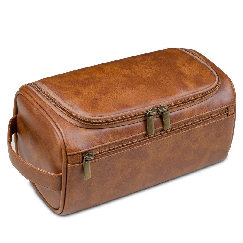 Premium Leather Travel Pouch
