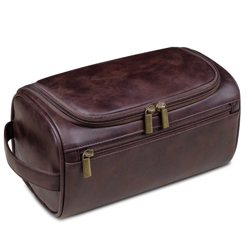 Premium Leather Travel Pouch