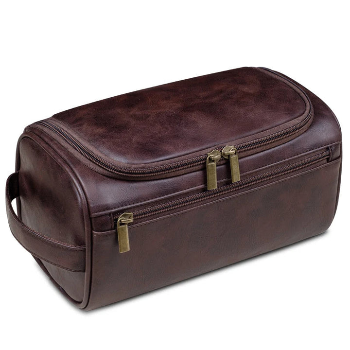 Premium Leather Travel Pouch