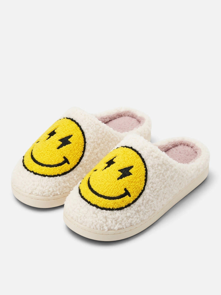 Women's Smiley Platform Slippers
