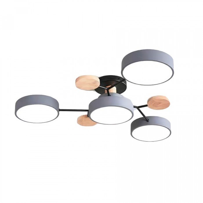 NordicGlow | Scandinavian-Style Branched LED Ceiling Lamp