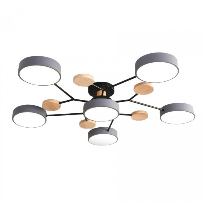 NordicGlow | Scandinavian-Style Branched LED Ceiling Lamp
