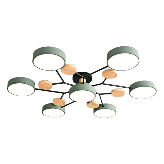 NordicGlow | Verzweigte LED-Deckenlampe im skandinavischen Stil
