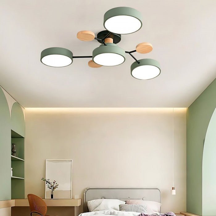 NordicGlow | Scandinavian-Style Branched LED Ceiling Lamp