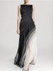 Layered Ombre Maxi Dress