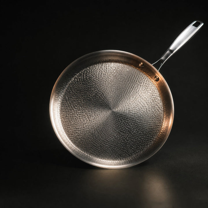 Hand-Hammered Titanium Crêpe Pan, PFAS-Free