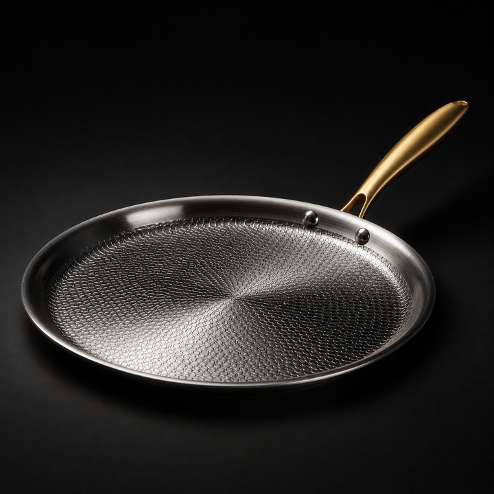 Hand-Hammered Titanium Crêpe Pan - Limited Edition
