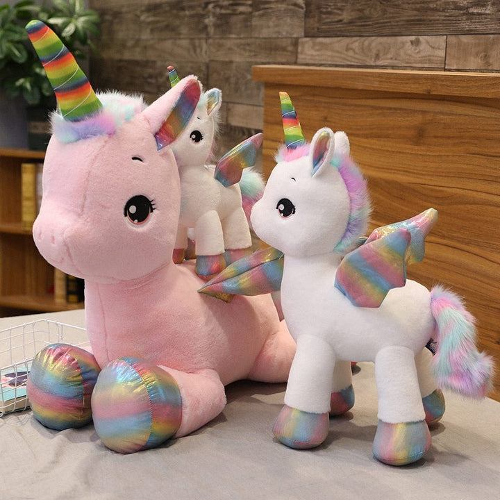 MythicSnuggle Soft Unicorn Cushion | Luxuriously Soft, High-Quality Plush for Children, Home Decor and Bedtime Comfort.