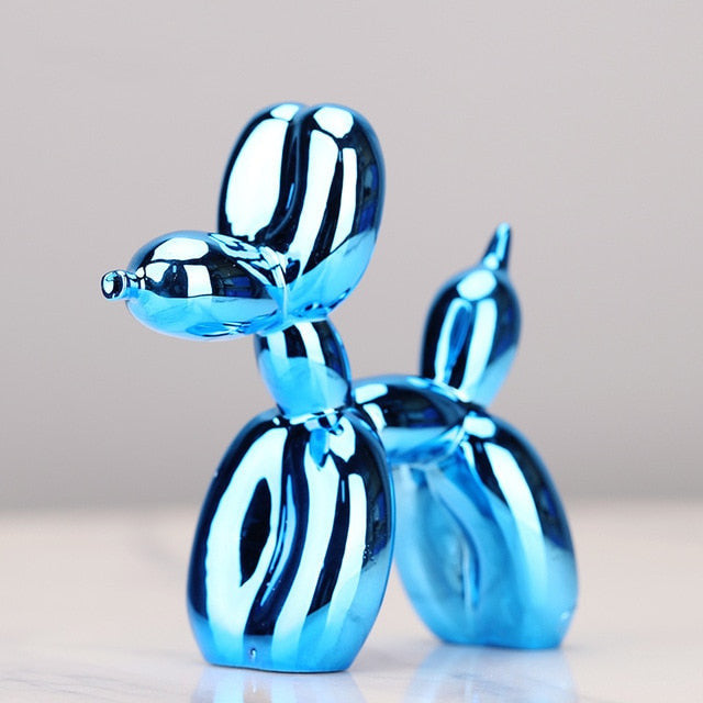 Balloon Dog Sculpture | Banksy Modern Art Decor