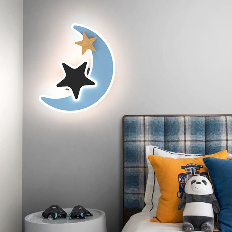 StellaNova Children's Night Light | Nordic LED Wall Decoration for a Dreamy Ambience