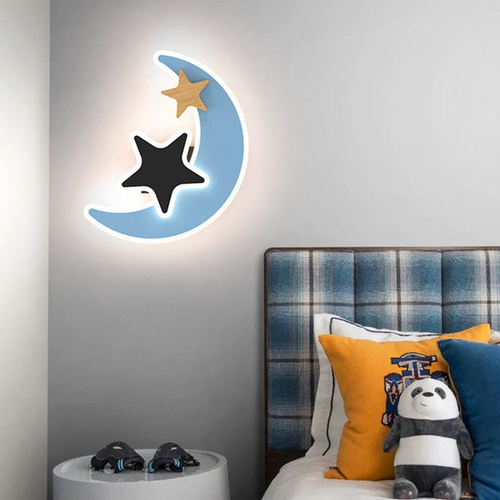 StellaNova Children's Night Light | Nordic LED Wall Decoration for a Dreamy Ambience