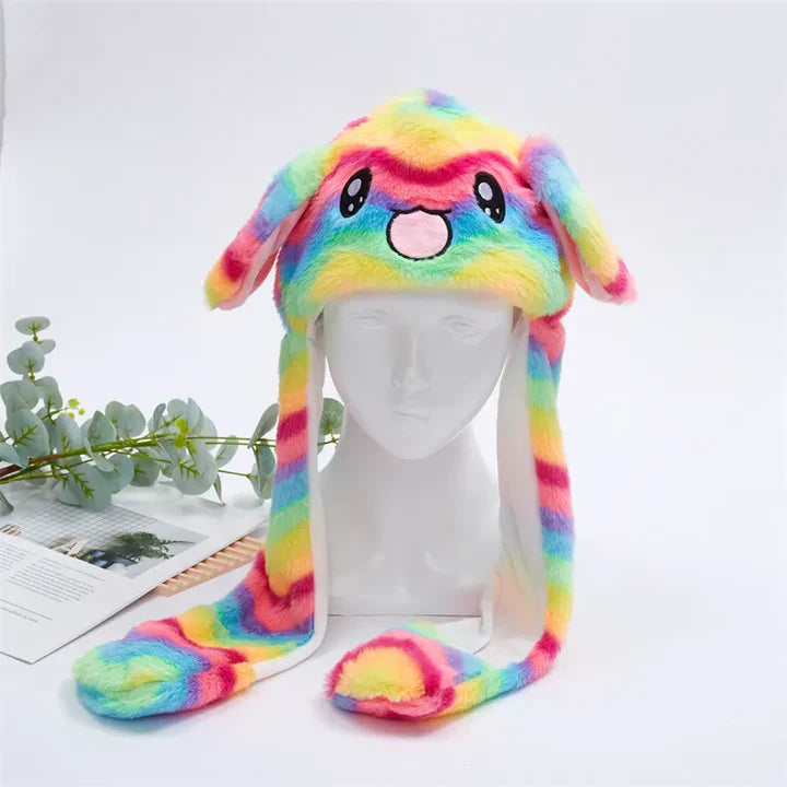 Bounce Bunny – Cute Hat with Moving Ears for Fun and Warmth
