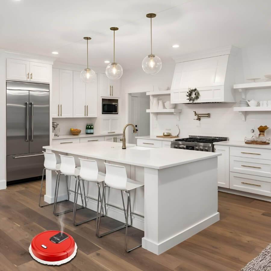 Home Floor-Washing Robot - CleanBot
