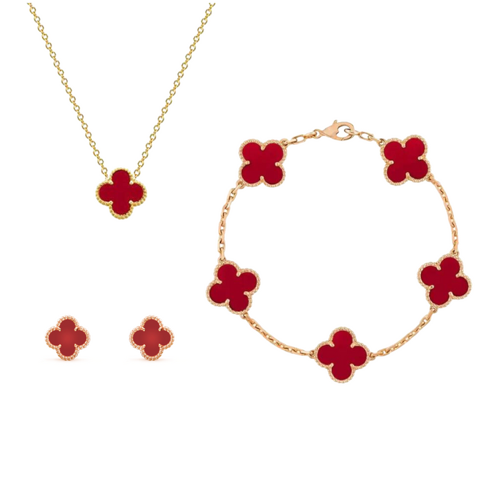Clover Accessory Set in Elegant Style
