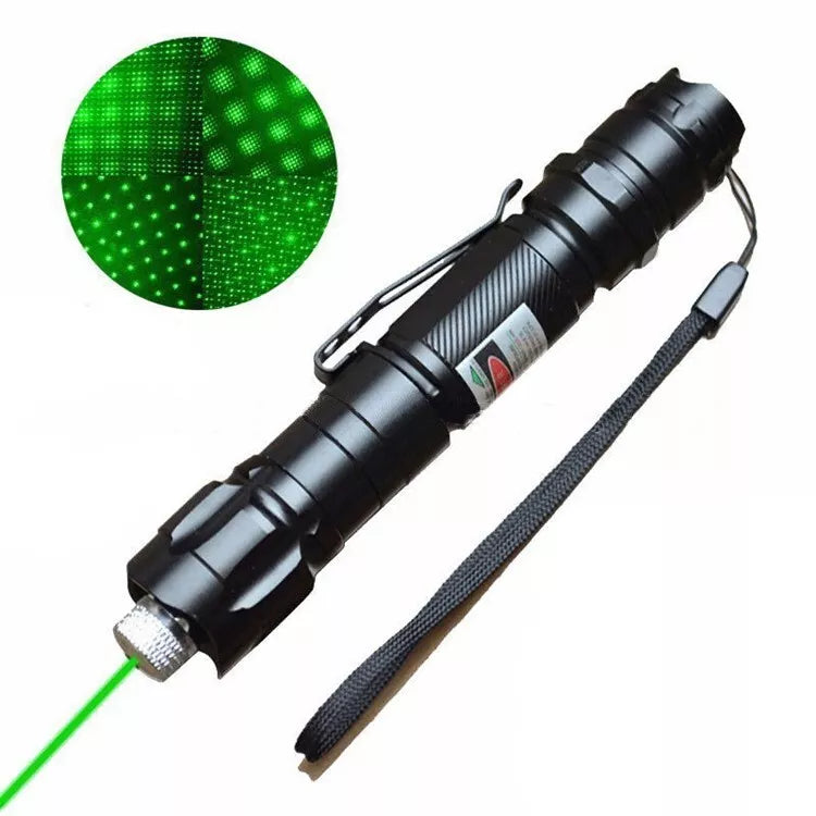 Rechargeable Green Laser Pointer with Long Range and High Precision