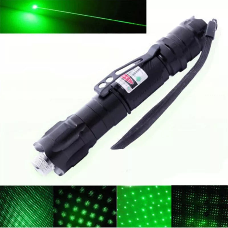 Rechargeable Green Laser Pointer with Long Range and High Precision