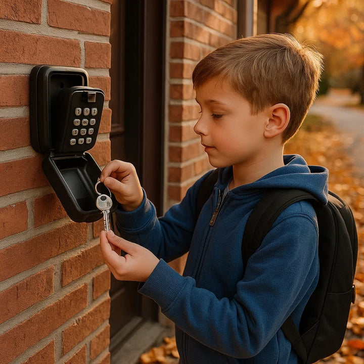 Outdoor Key Safe | Key Box with Code | SafeHaus